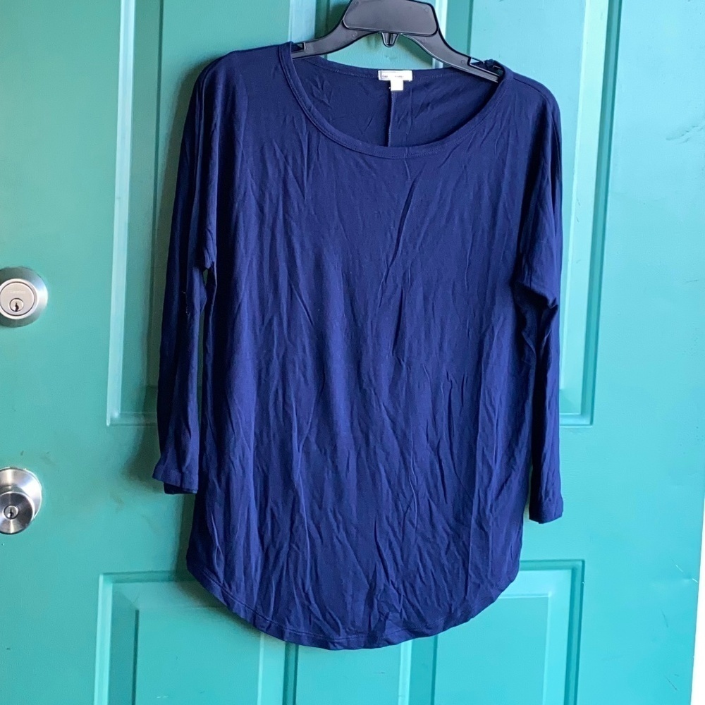 Gap size small navy blue pullover top